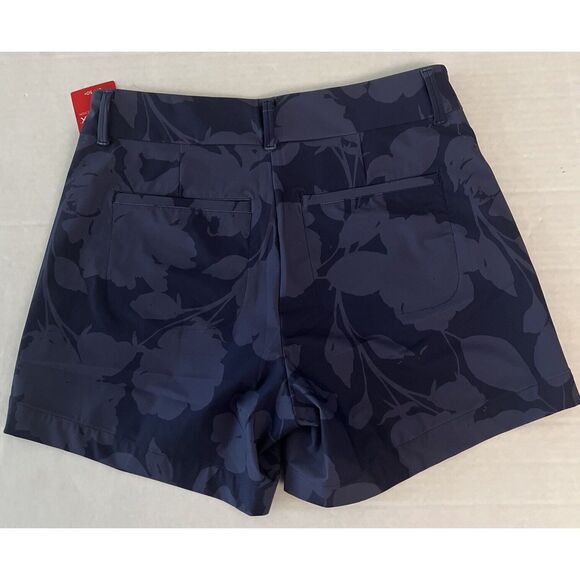 SPANX 50473R Women’s Sz XS Floret Navy Sunshine Shorts - Picture 3 of 7